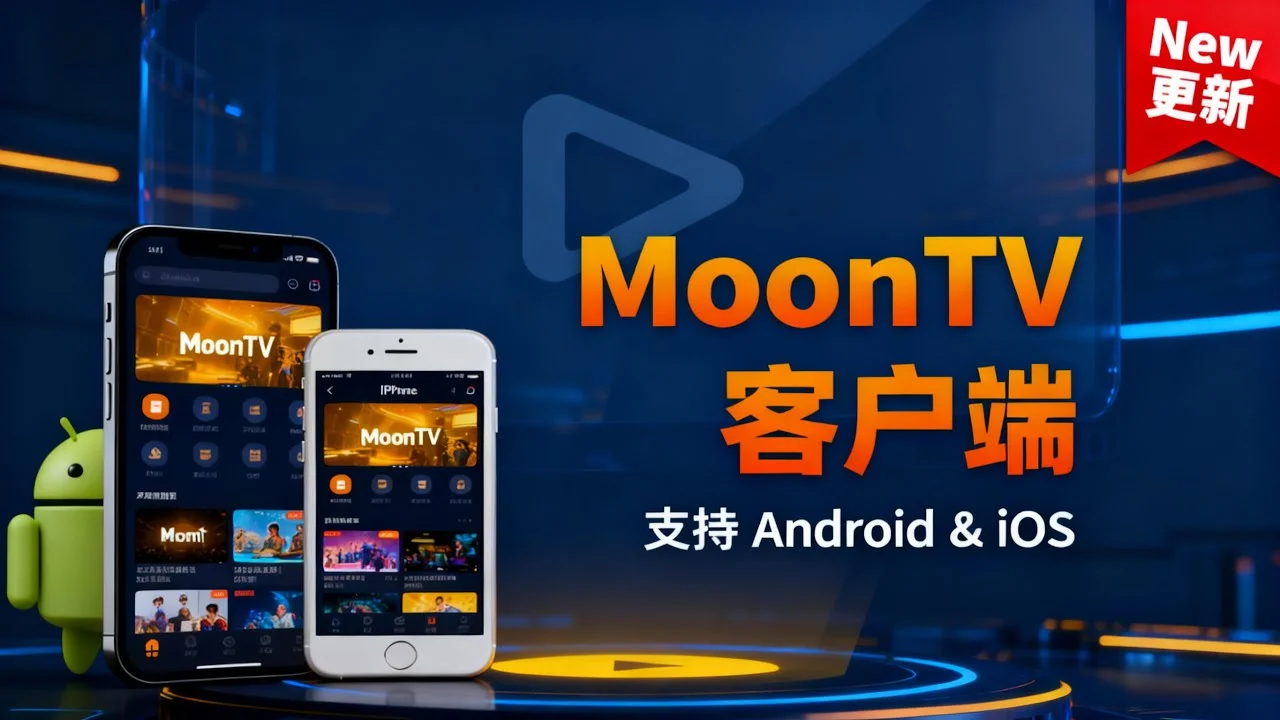 MoonTV 移动端客户端：让你的追剧体验如虎添翼！